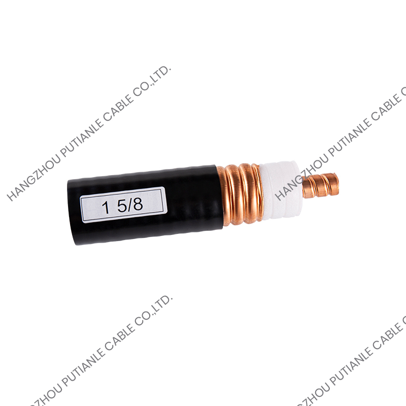 1 5/8 "ringförmige Wellblech Kupferrohr 50 Ohm Koaxialkabel