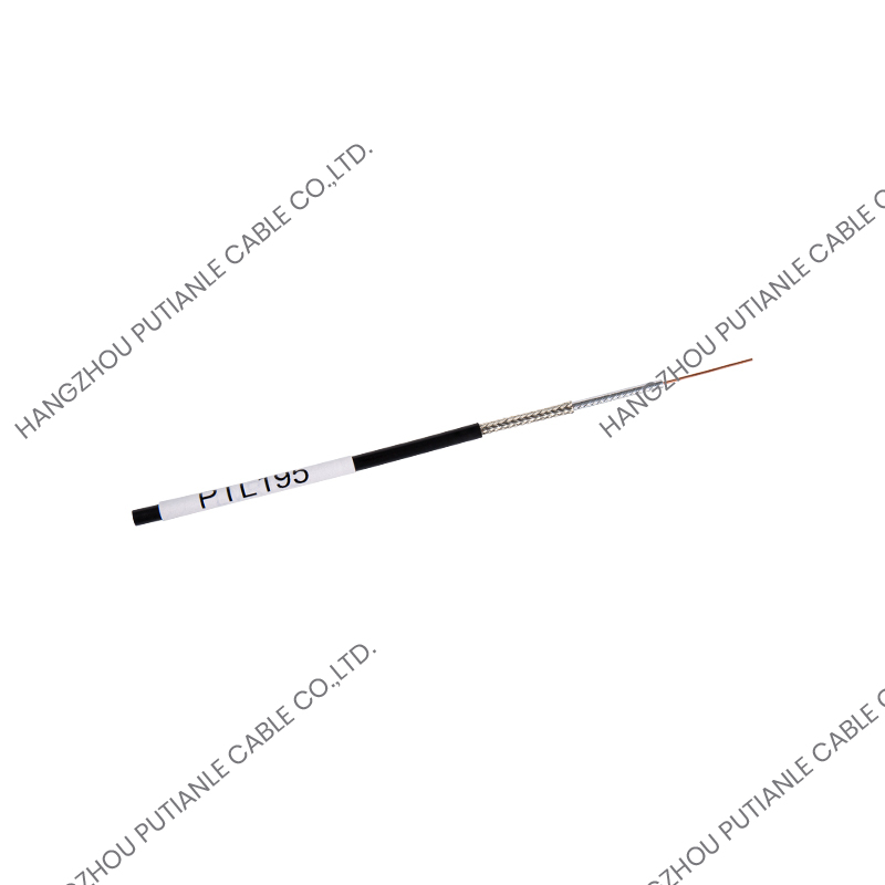 PTL195 Außenleiter 50 Ohm Flechtkabel