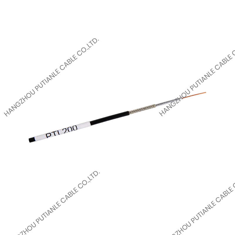 PTL200 Außenleiter 50 Ohm Flechtenkabel